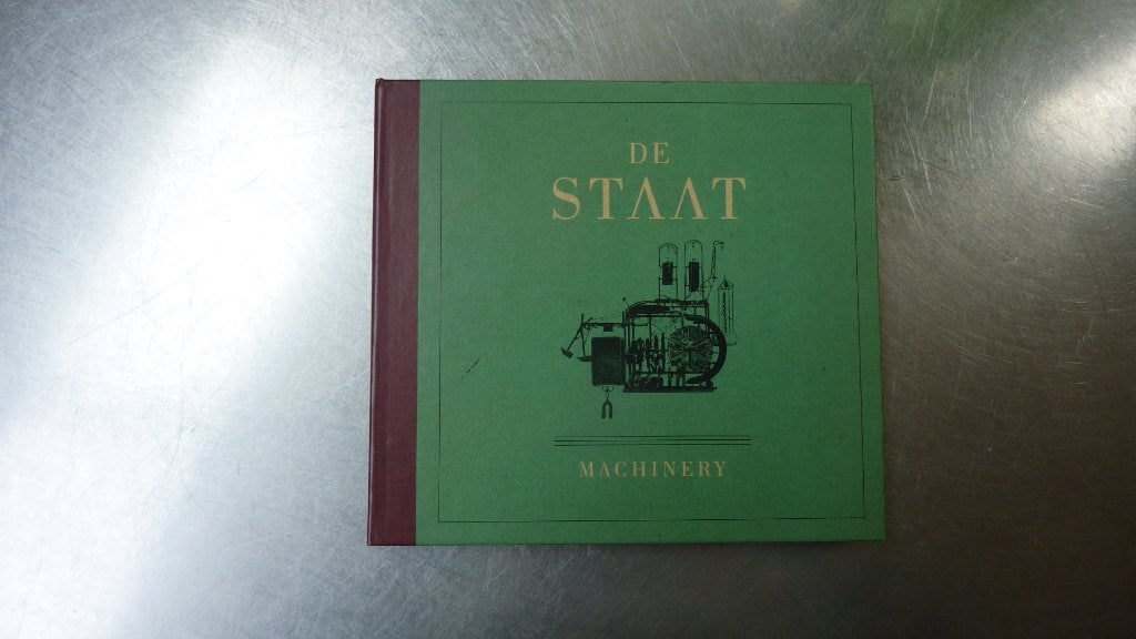 De Staat - Machinery, Ophalen of Verzenden, Zo goed als nieuw, Alternative Rock, Album