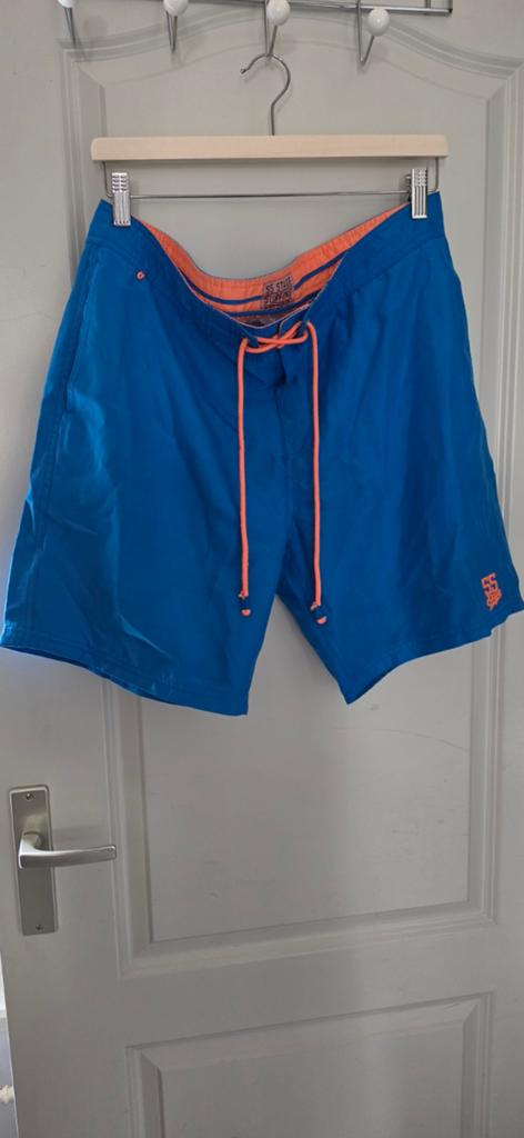 Nieuwe heren zwembroek - 55 Stage mt L, Kleding | Heren, Maat 52/54 (L), Blauw, Ophalen of Verzenden, Zwemshort