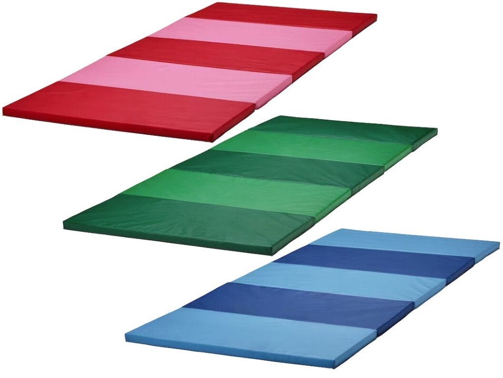 Gezocht:Plufzig opvouwbare gymmat / turnmat / meerdere, Maat 36 t/m 42, Ophalen of Verzenden, Gebruikt, Materiaal