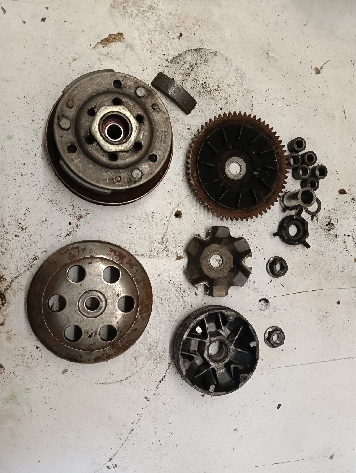 Koppelingsset / CVT GY6, Fietsen en Brommers, Ophalen of Verzenden, Gebruikt, Overige typen