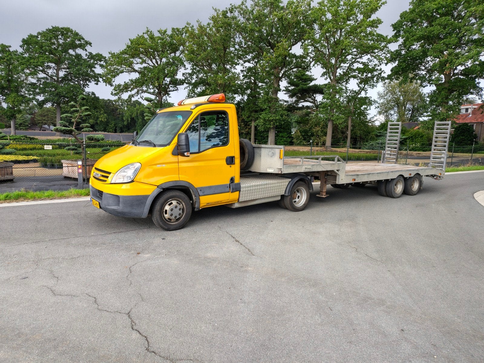 IVECO DAILY 35C18 BE COMBINATIE 12 TON, N1, VELDHUIZEN !!, Zakelijke goederen, Ophalen