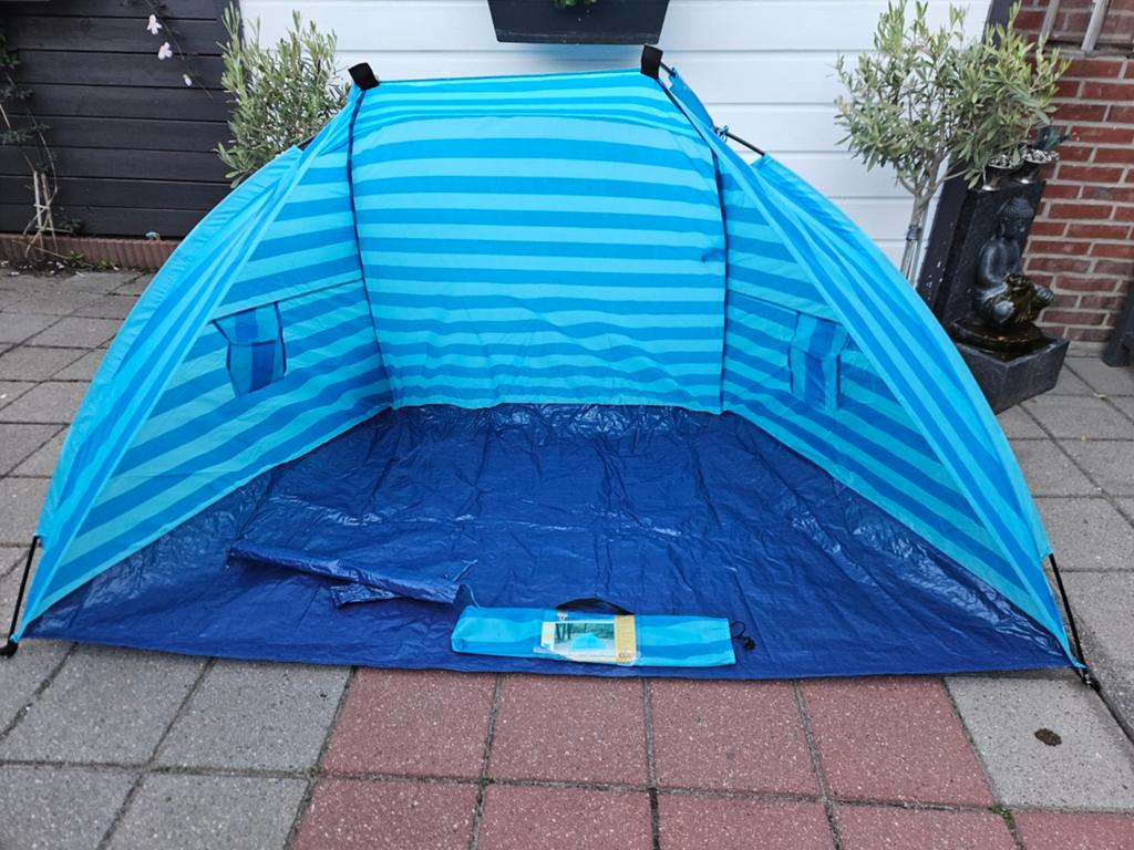 Strand tint parasol, Ophalen of Verzenden, Zo goed als nieuw