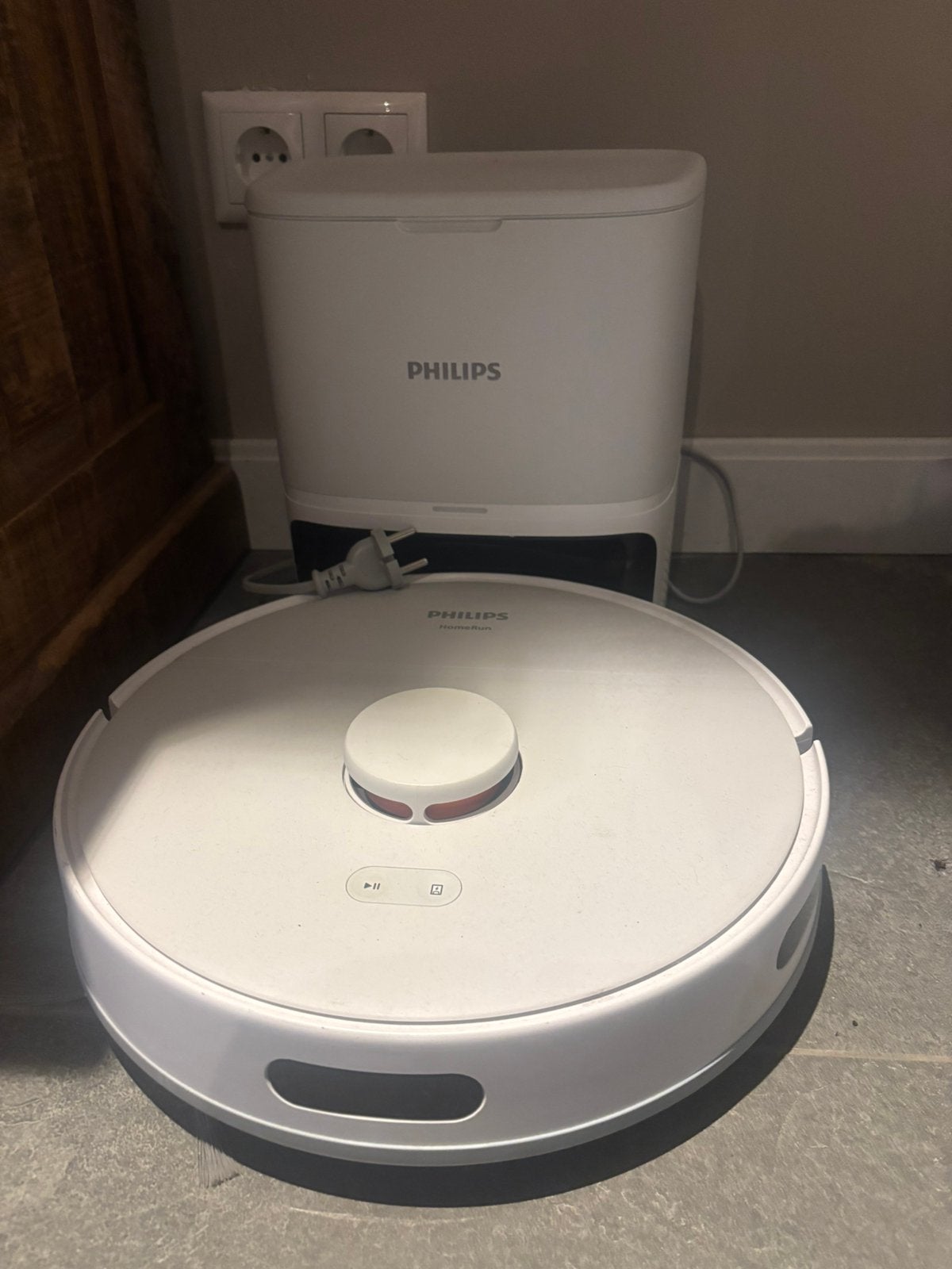 Philips homerun robotstofzuiger/dweil, Witgoed en Apparatuur, Stofzuigers, Ophalen, Zo goed als nieuw, Robotstofzuiger