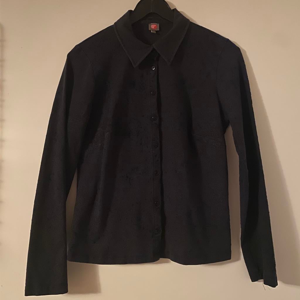 WHO’S THAT GIRL BLOESJE TOP L (M), Kleding | Dames, Maat 38/40 (M), Ophalen of Verzenden, Lange mouw, Grijs