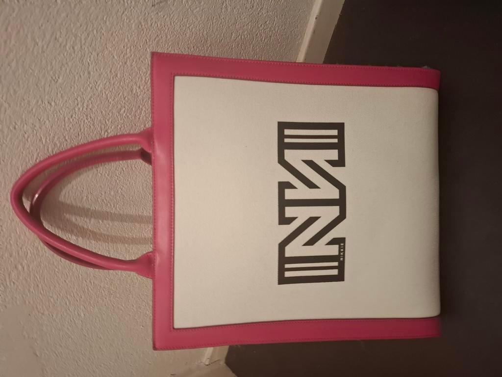 Nikkie tas, Ophalen of Verzenden, Zo goed als nieuw, Roze, Handtas
