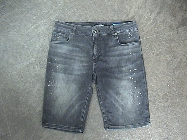 CARS JEANS zwarte korte (jog denim) spijkerbroek / jeans 176, Broek, Gebruikt, Ophalen of Verzenden, Jongen
