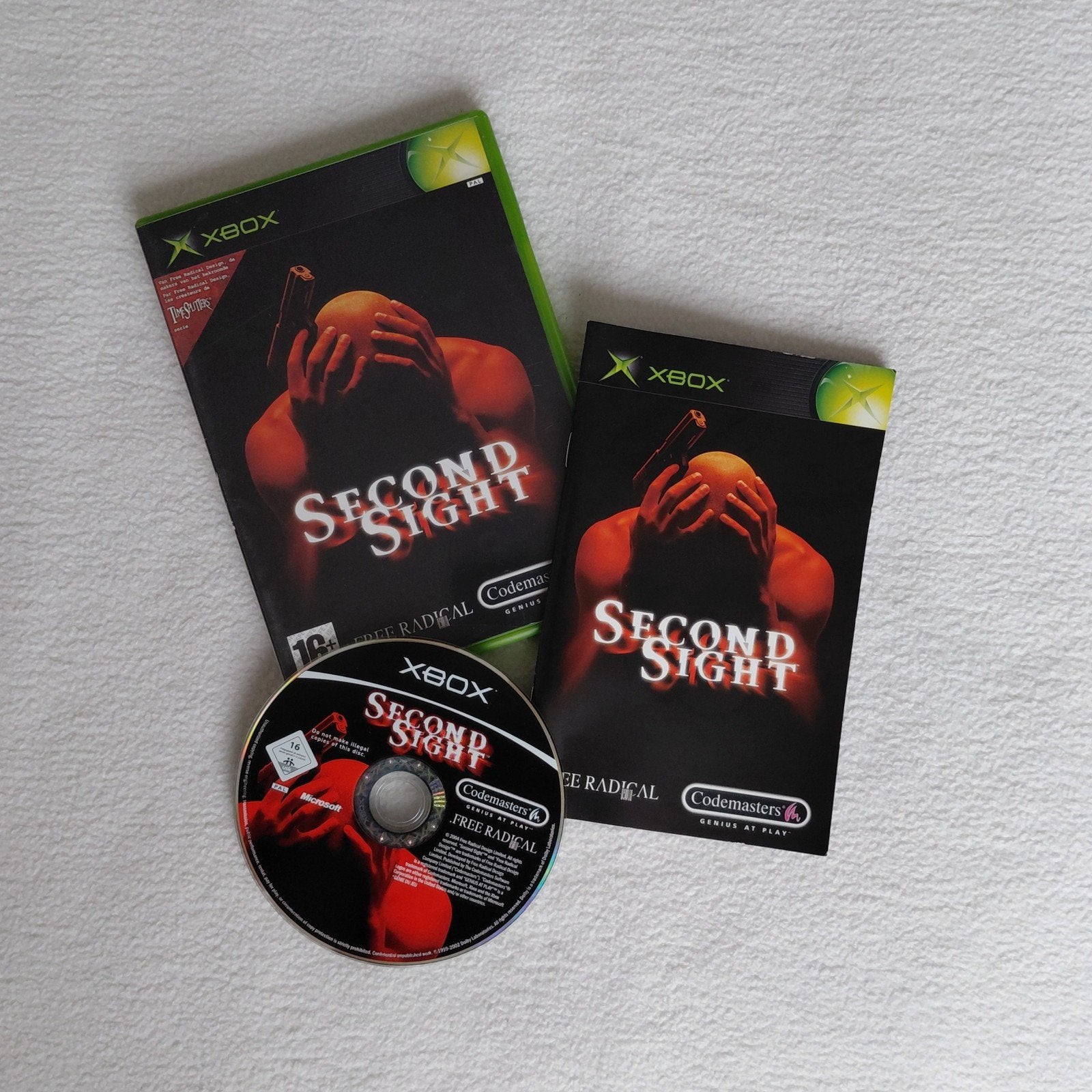Second Sight (XBOX), Spelcomputers en Games, 1 speler, Verzenden, Zo goed als nieuw, Avontuur en Actie