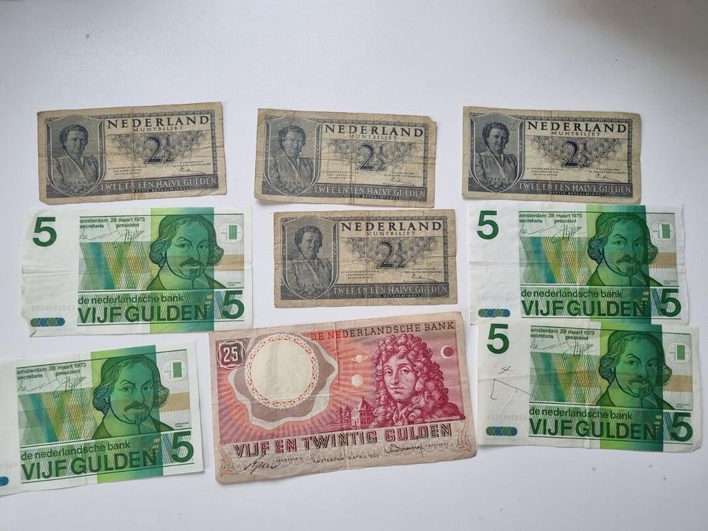 Nalatenschap: Bankbiljetten, Ophalen of Verzenden, 25 gulden