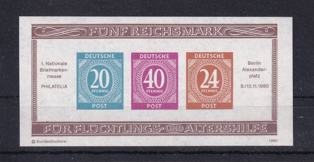 B43) Deutsche Post speciale uitgave 1990 Berlin, Verzenden, Overige periodes, Postfris