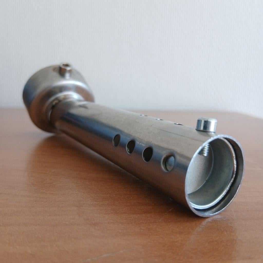 Universele rvs db - killer met hoek diameter +- 48 mm, Ophalen of Verzenden, Nieuw