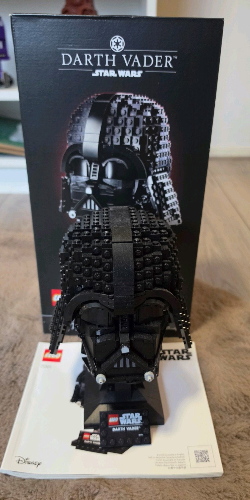 Darth Vader Star Wars Lego., Kinderen en Baby's, Speelgoed | Duplo en Lego, Ophalen of Verzenden, Zo goed als nieuw