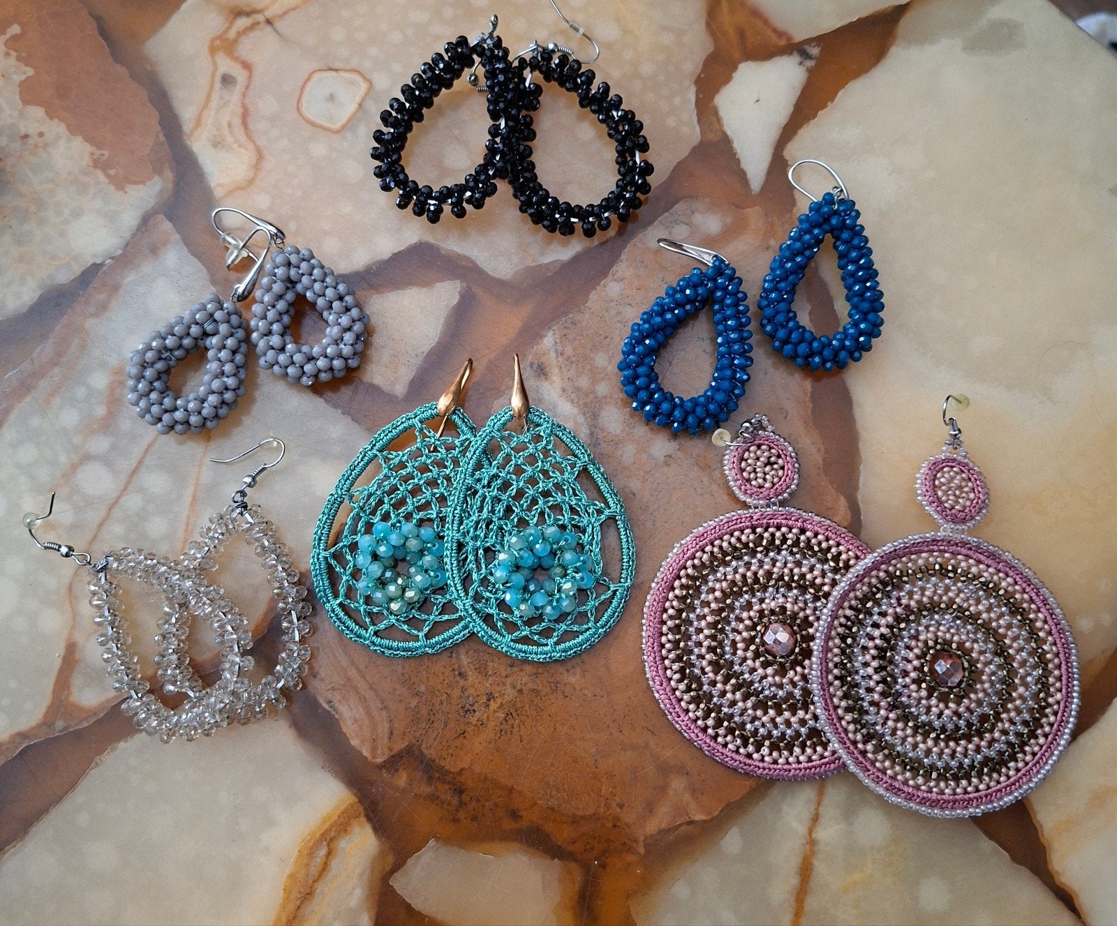 Lotje sieraden Ibiza oorbellen, Ophalen
