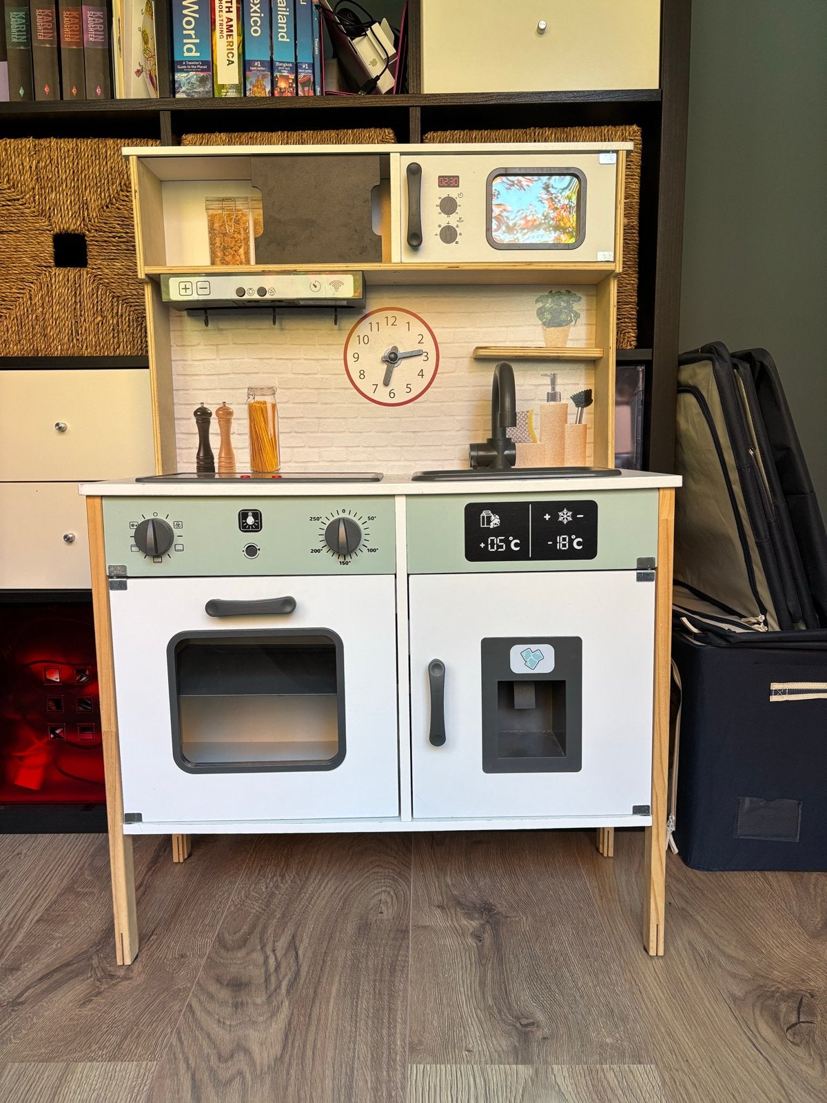 Houten Speelkeuken met Accessoires, Ophalen, Gebruikt, Hout, Speelkeuken