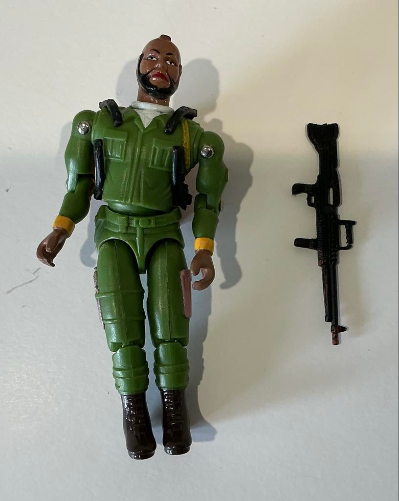 B. A. Baracus actiefiguur Galoob 1983, compleet., Verzenden, Gebruikt