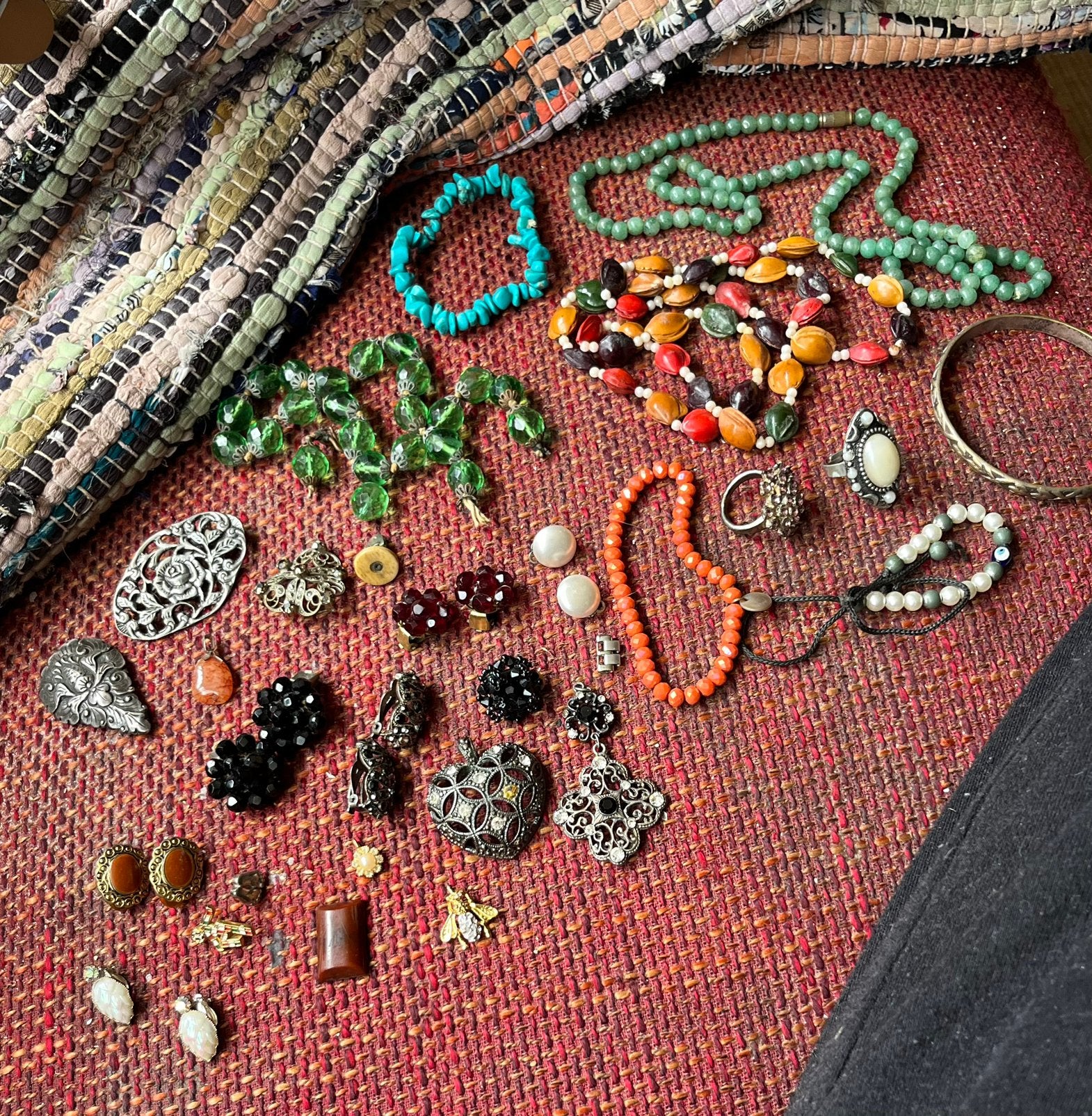 Groot lot Sieraden - van alles wat, Ophalen of Verzenden, Gebruikt