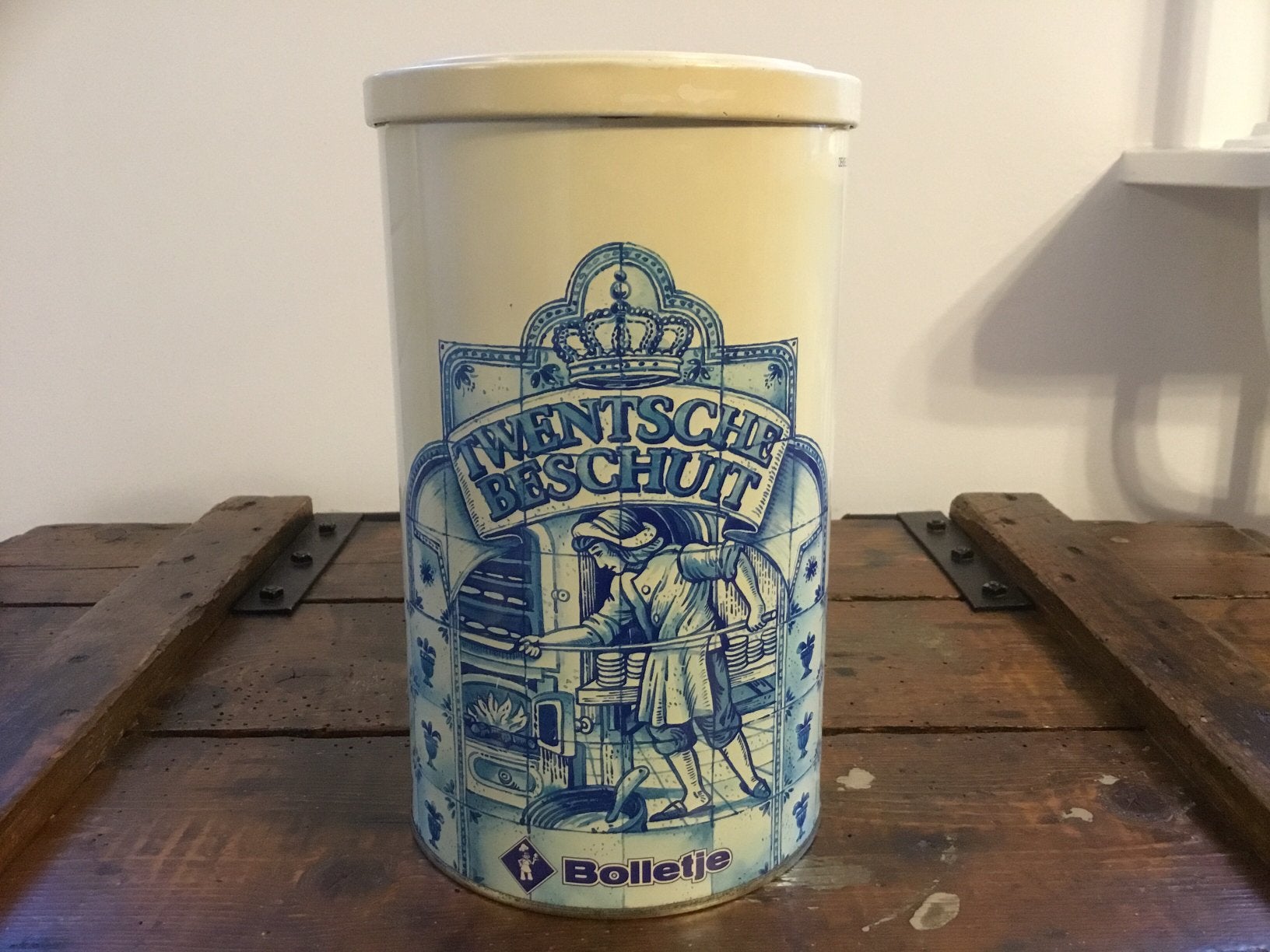 Bolletje “Twentsche beschuit”., Ophalen of Verzenden, Gebruikt, Overige