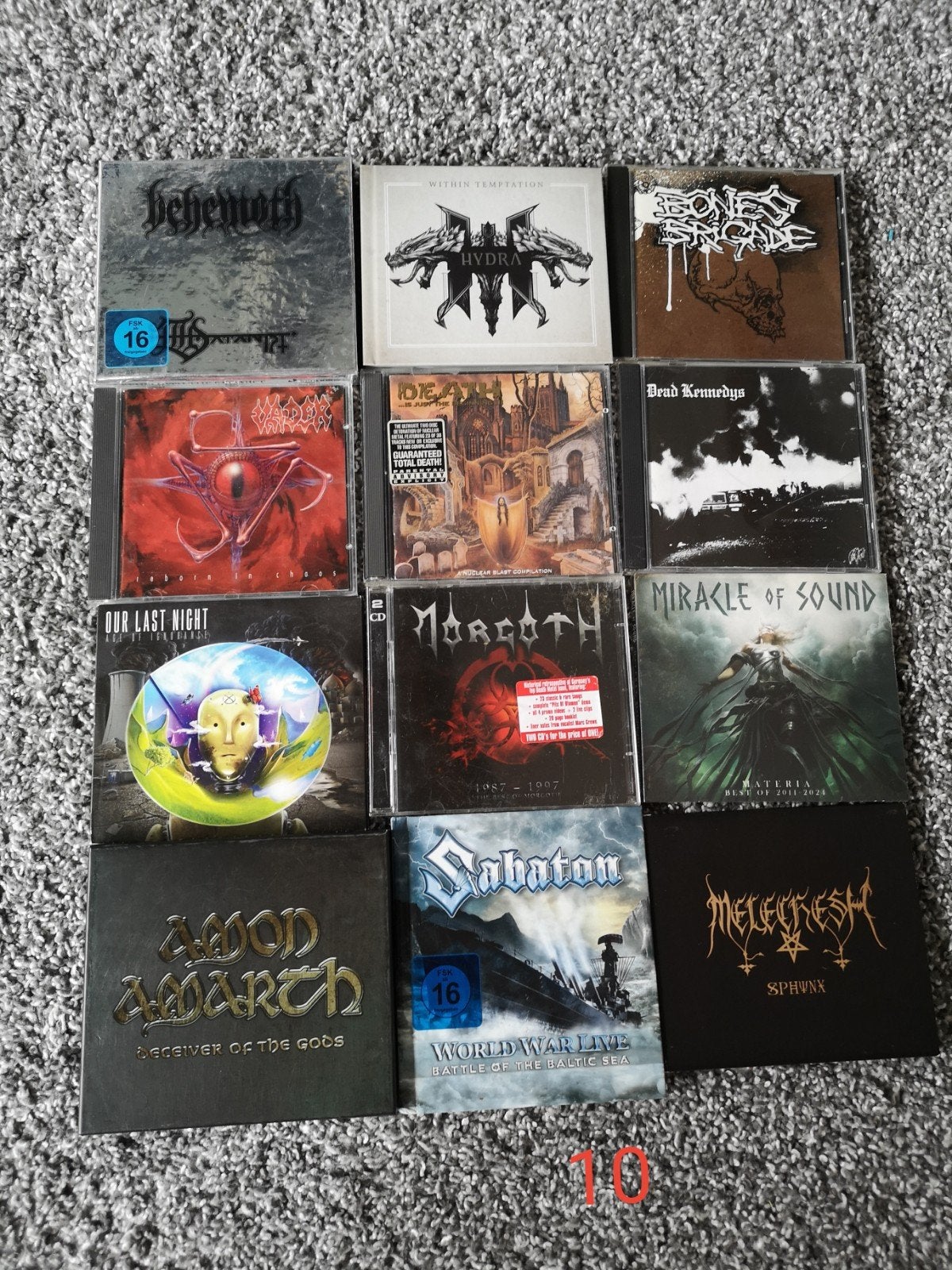 Diverse Metal Cd's, Ophalen of Verzenden, Zo goed als nieuw