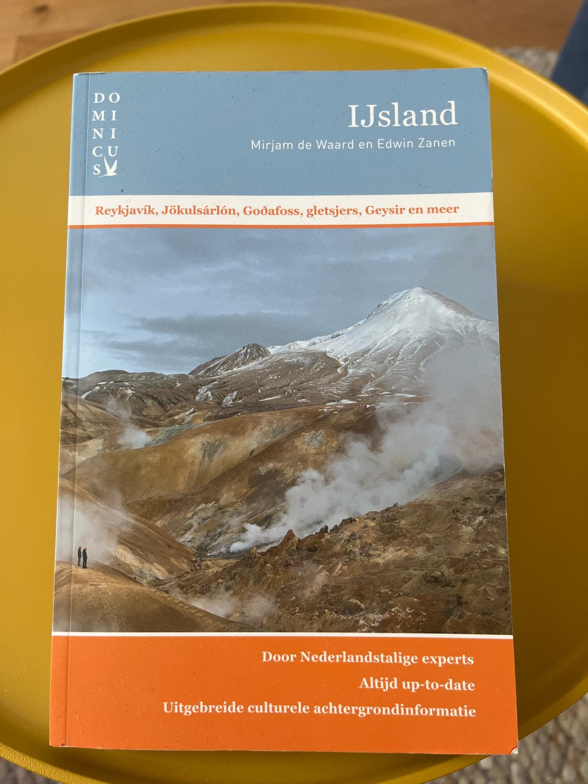 Dominicus Reisgids IJsland - Mirjam de Waard & Edwin Zanen, Boeken, Reisgidsen, Overige merken, Europa, Ophalen of Verzenden, Zo goed als nieuw
