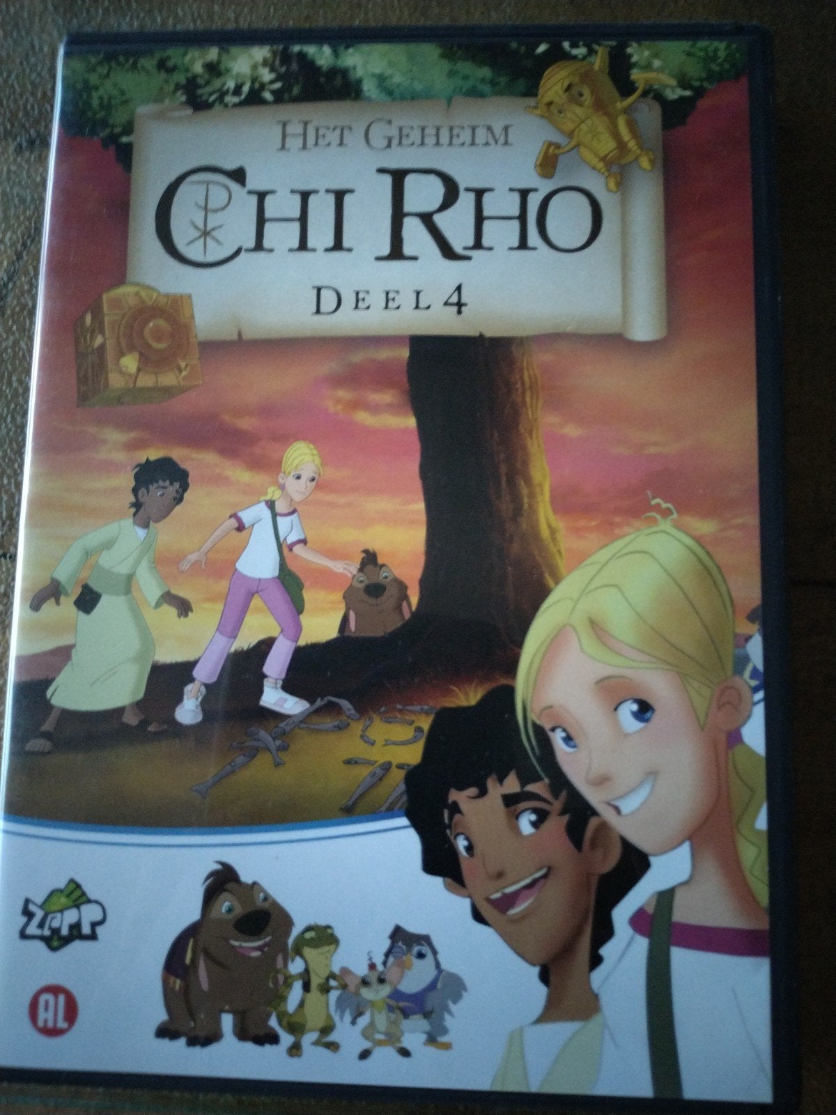 Het Geheim van Chi Rho Deel 4 DVD - Animatie/Familie, Gebruikt, Animatie, Alle leeftijden, Tv-serie