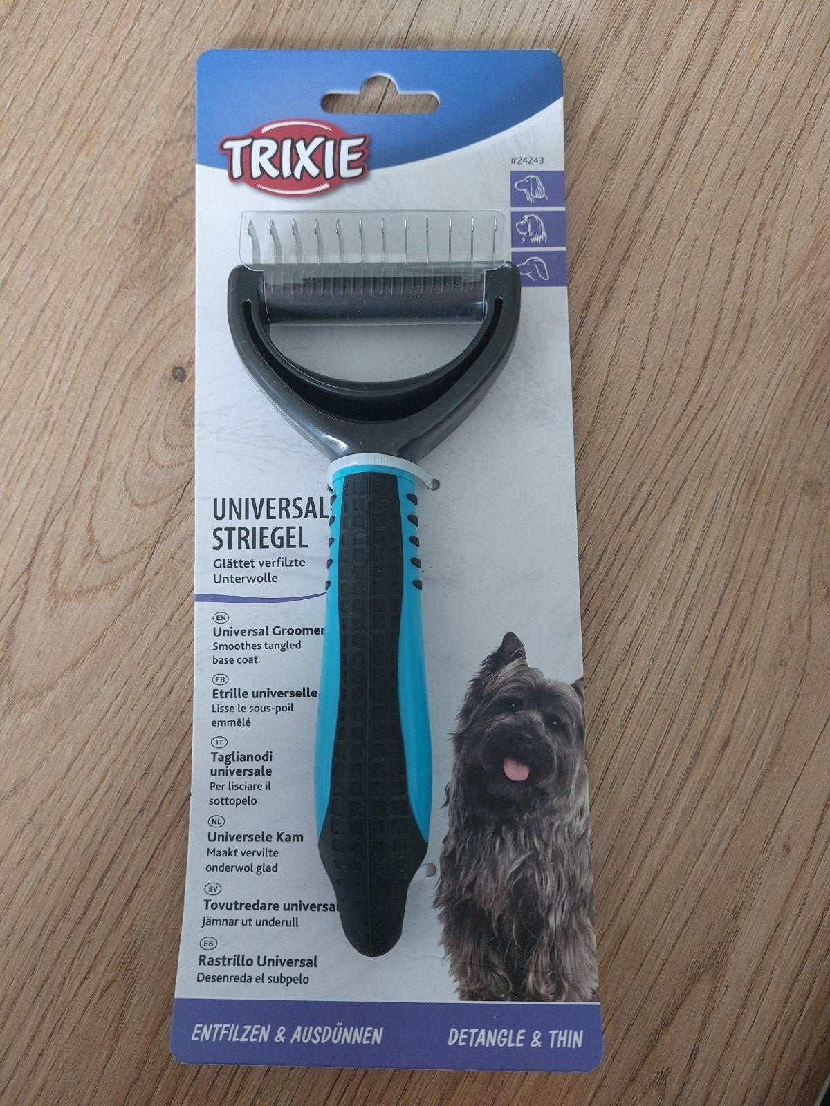 Trixie universele kam, Ophalen, Nieuw