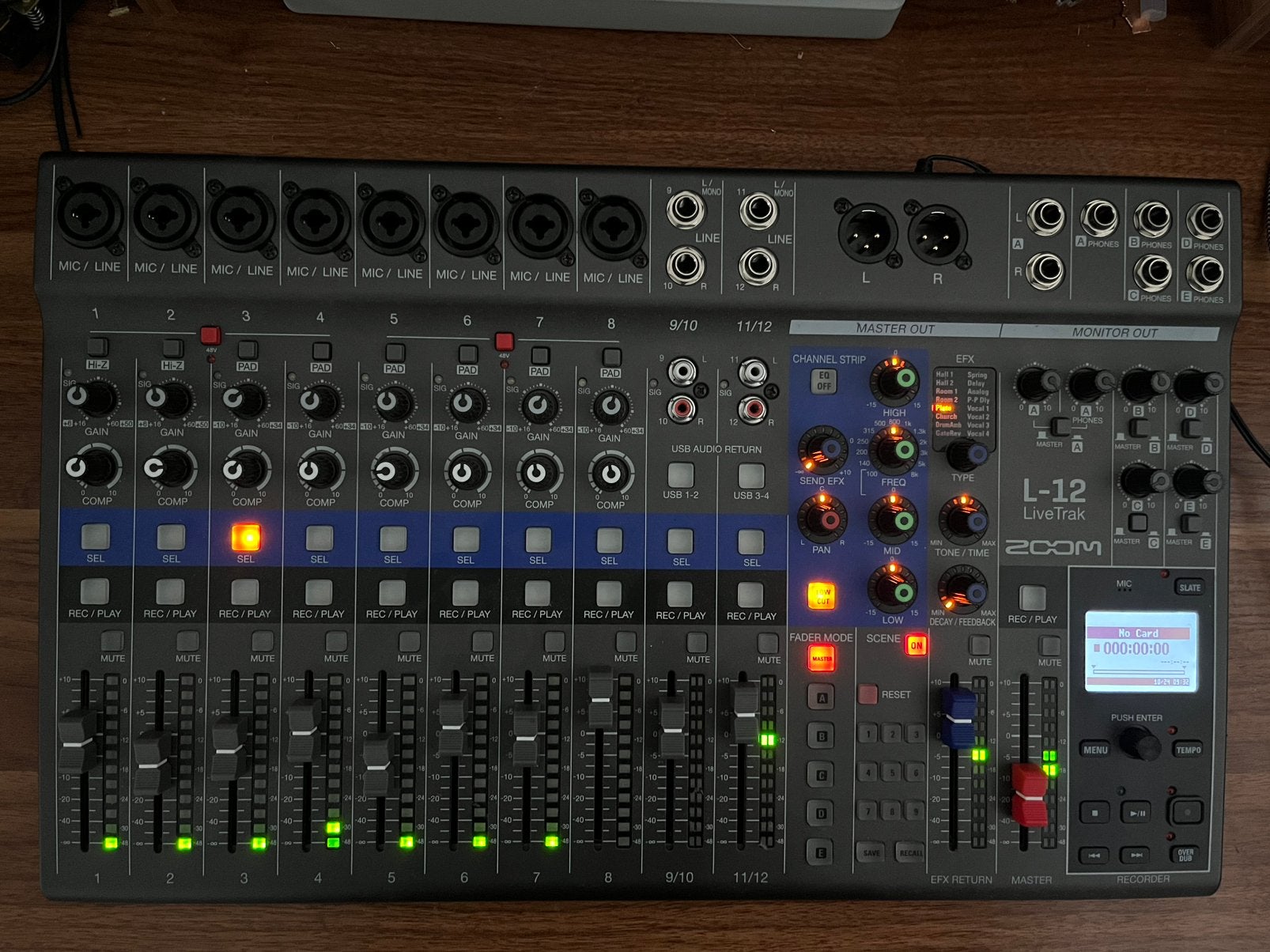 Zoom L12 Mengpaneel, Muziek en Instrumenten, Ophalen of Verzenden, Gebruikt