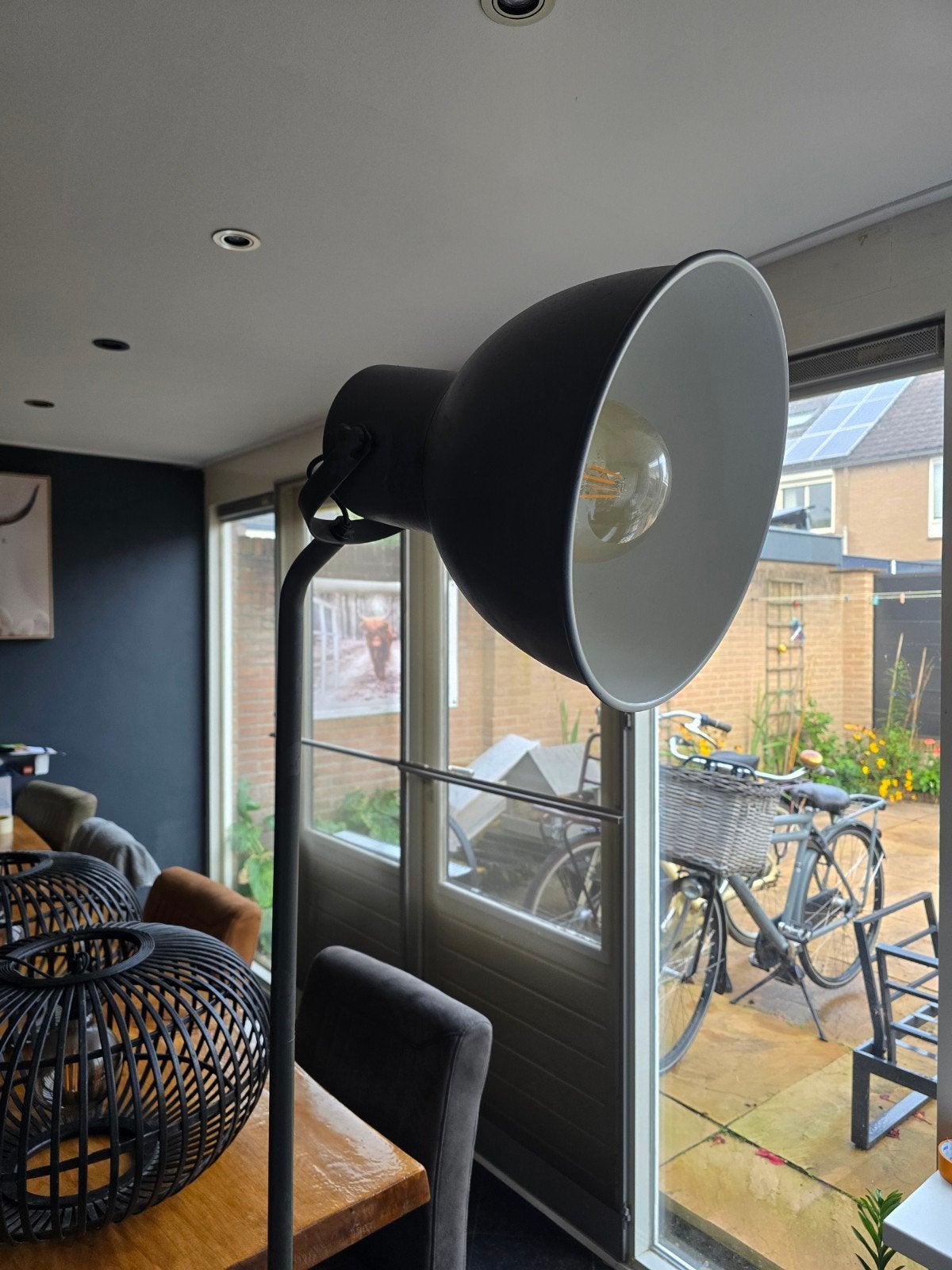 Ikea staan lamp Hektar, Ophalen, Gebruikt, 150 tot 200 cm