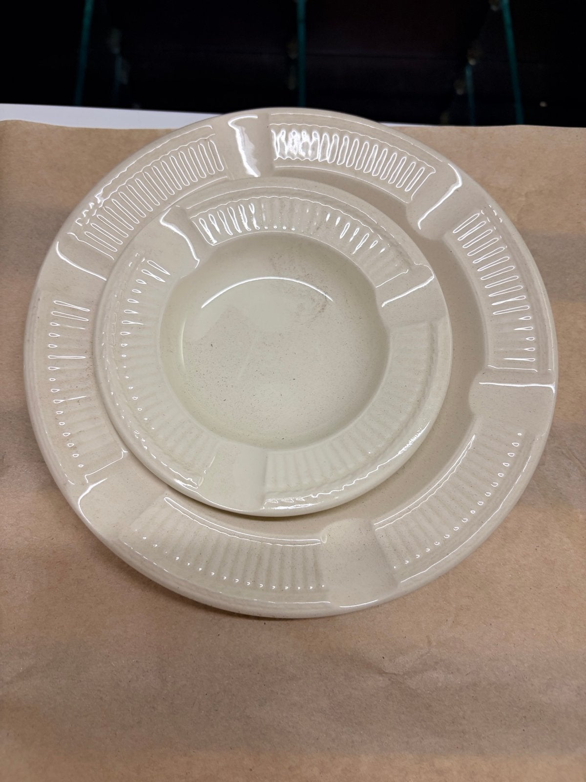 Vintage Wedgewood asbak set - 2 stuks, Ophalen of Verzenden