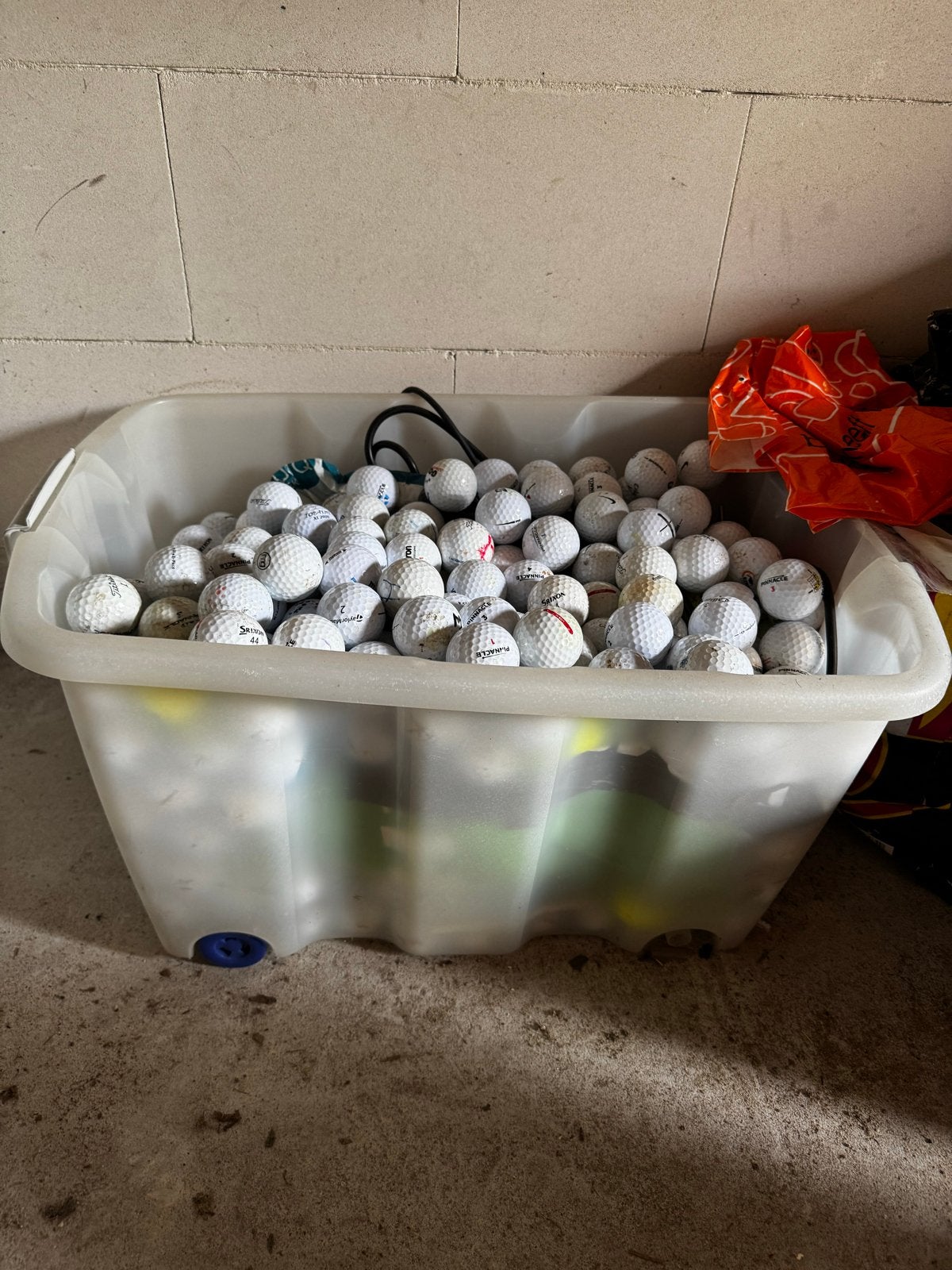 Grote partij gebruikte golfballen - diverse merken, Ophalen, Gebruikt, Bal(len), Overige merken