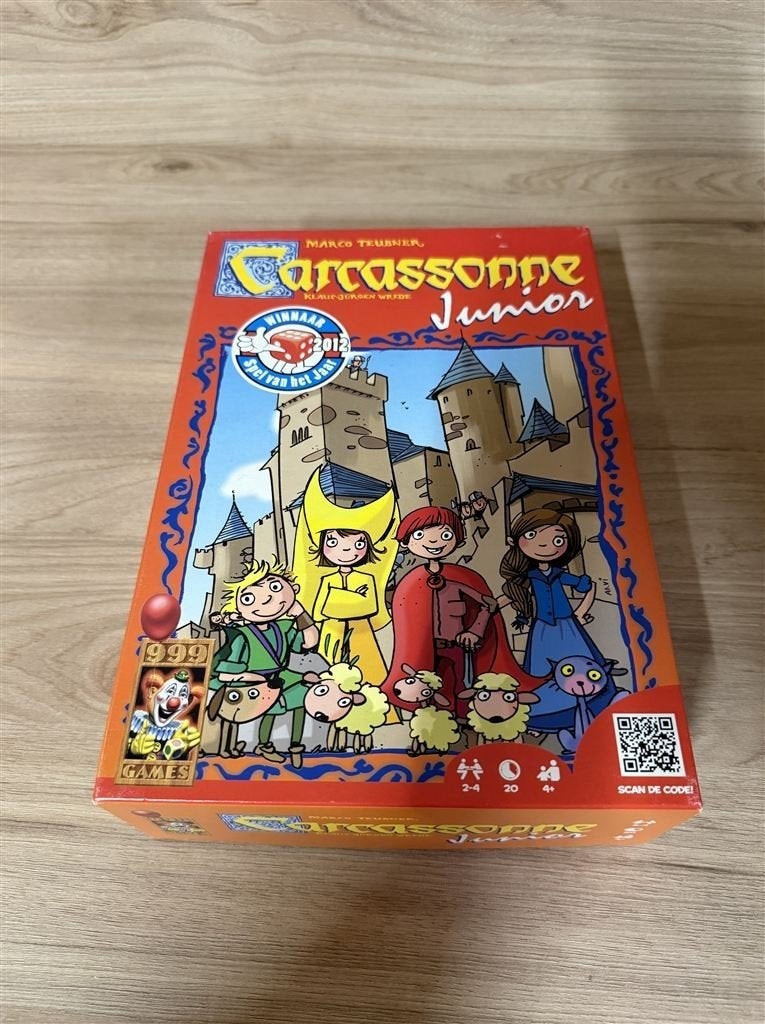 Carcassonne Junior - 999 games - s3251, Verzenden, Zo goed als nieuw