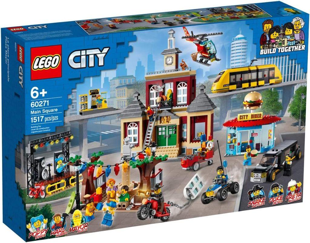 Lego 60271 Marktplein - Lego City NIEUW !!, City, Lego, Nieuw, Ophalen of Verzenden