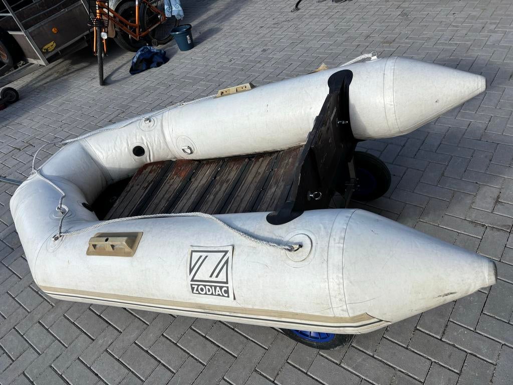 Zodiac Cadet 260 rubberboot met houten bodem, Ophalen, Gebruikt, Zodiac, Hout