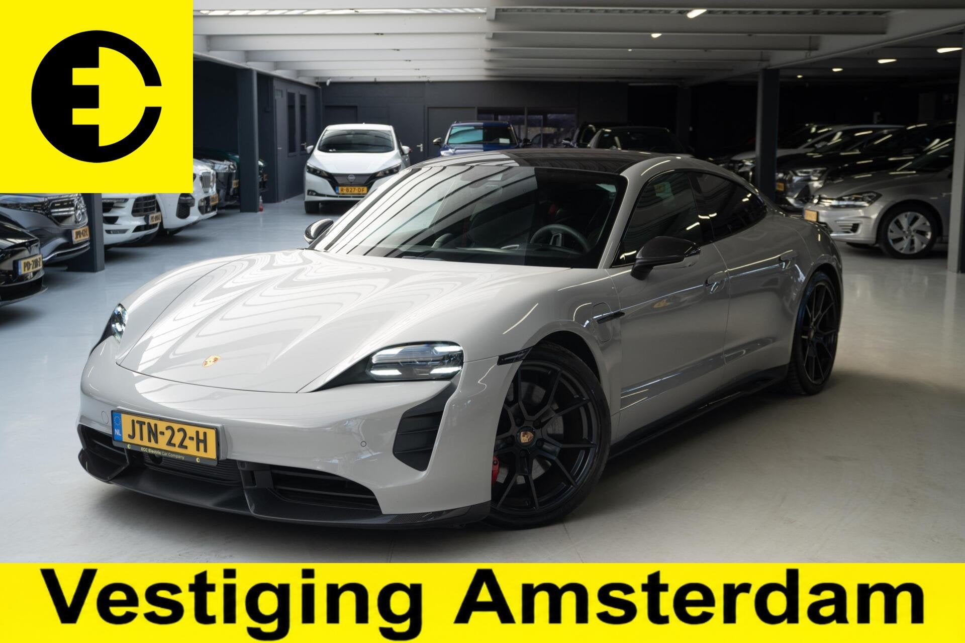 Porsche Taycan GTS 93 kWh | SOH 92,4% | SportChrono | Panora, Auto's, Porsche, Bedrijf, Te koop, Taycan, 4x4, ABS, Achteruitrijcamera
