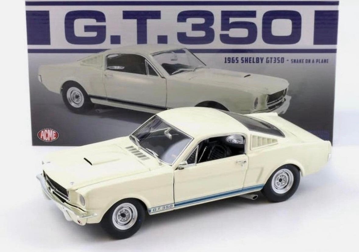 ACME 1965 Shelby GT350 Coupe Snake on a Plane, Ophalen of Verzenden, Zo goed als nieuw, Auto