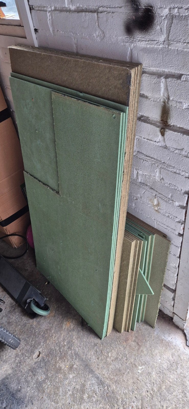 Ondervloer 14m2 (10 euro), Ophalen, Overige materialen, 30 cm of meer, 50 tot 150 cm