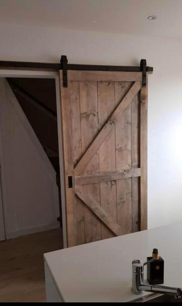 Steigerhouten loftdeur, Ophalen of Verzenden, Nieuw