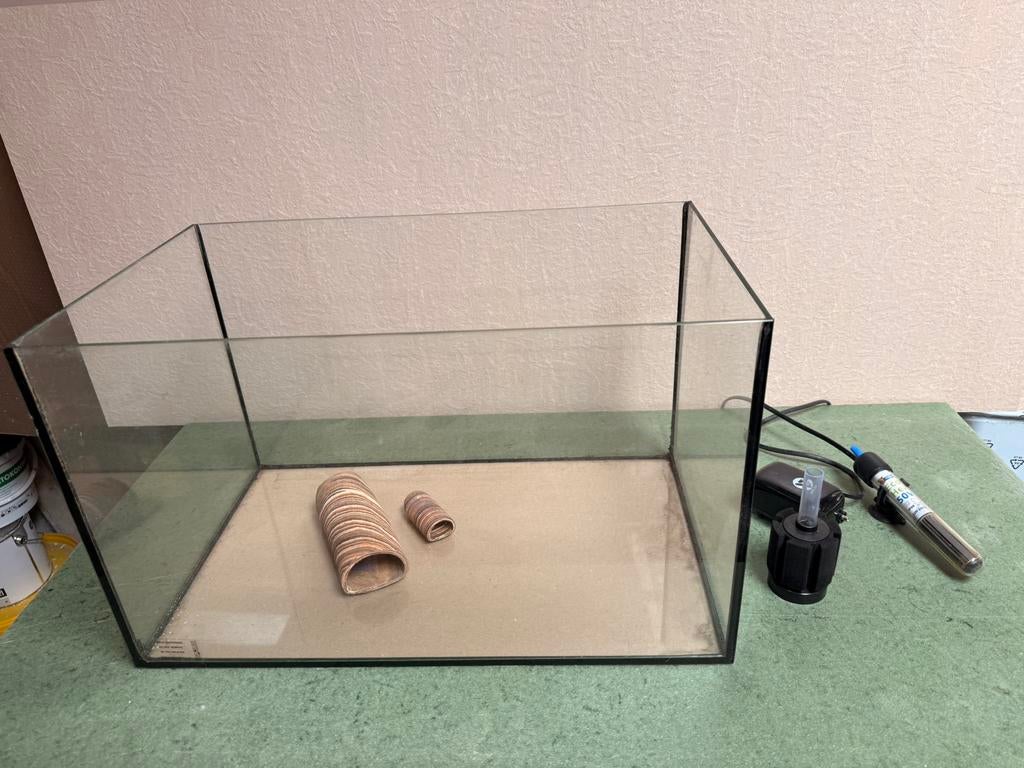 Te koop aquarium, Dieren en Toebehoren, Ophalen of Verzenden, Zo goed als nieuw, Leeg aquarium