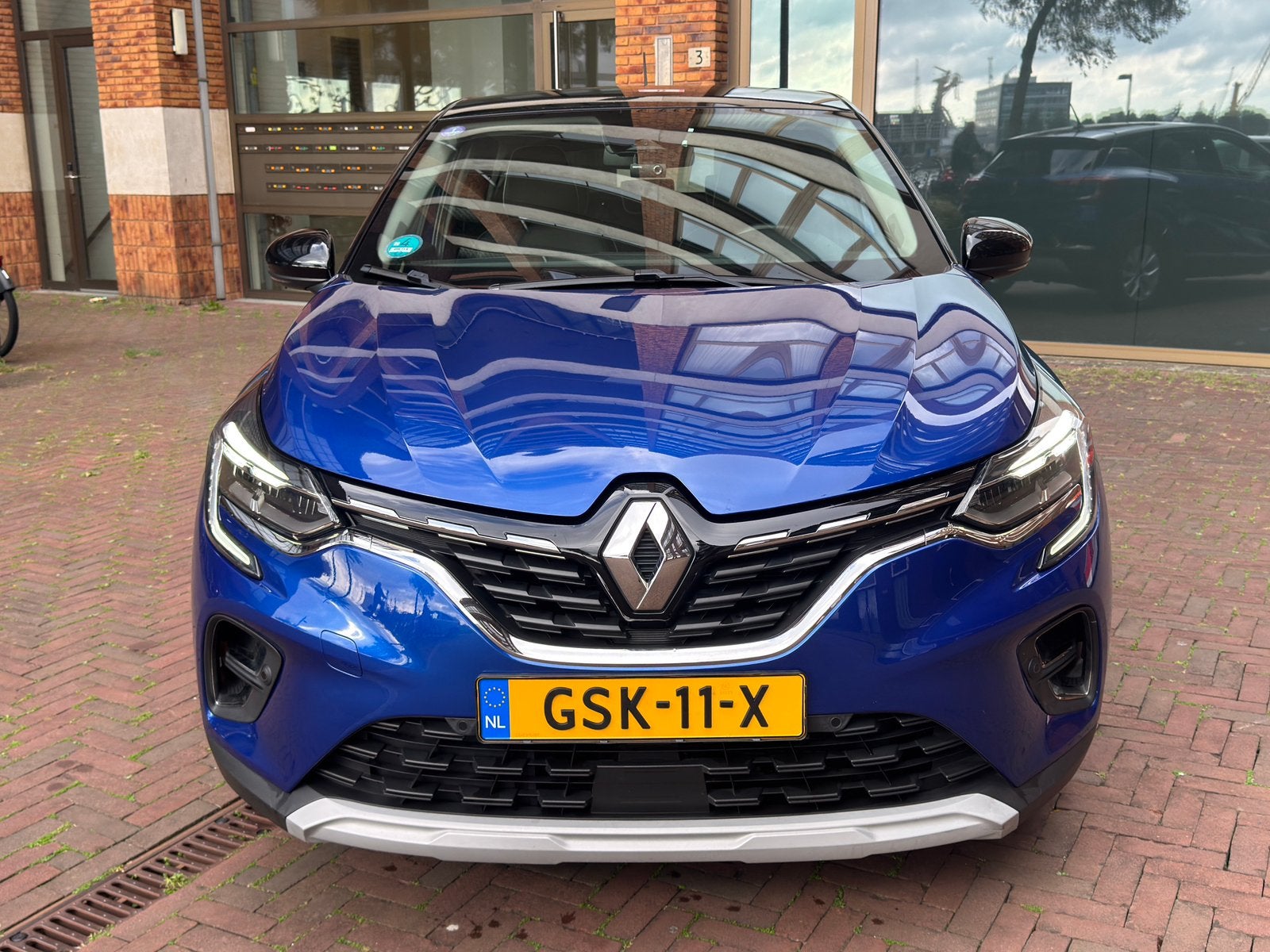 Renault Captur E-tech Plug-in Hybrid 160pk Aut 2021 Blauw, Auto's, 77 km/l, 4 cilinders, Plug-in hybride, SUV of Terreinwagen