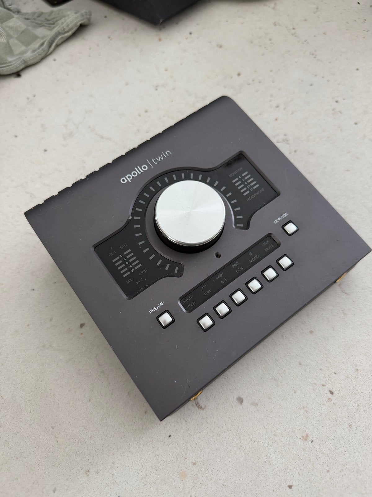Apollo Twin Duo Core, Ophalen of Verzenden, Zo goed als nieuw, Minder dan 5 kanalen, Microfooningang