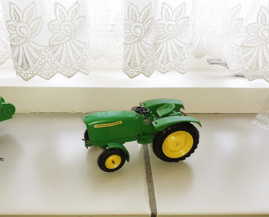 John Deere Lanz trekker - Rex, Hobby en Vrije tijd, Modelauto's | 1:32, Ophalen of Verzenden, Zo goed als nieuw, Tractor of Landbouw