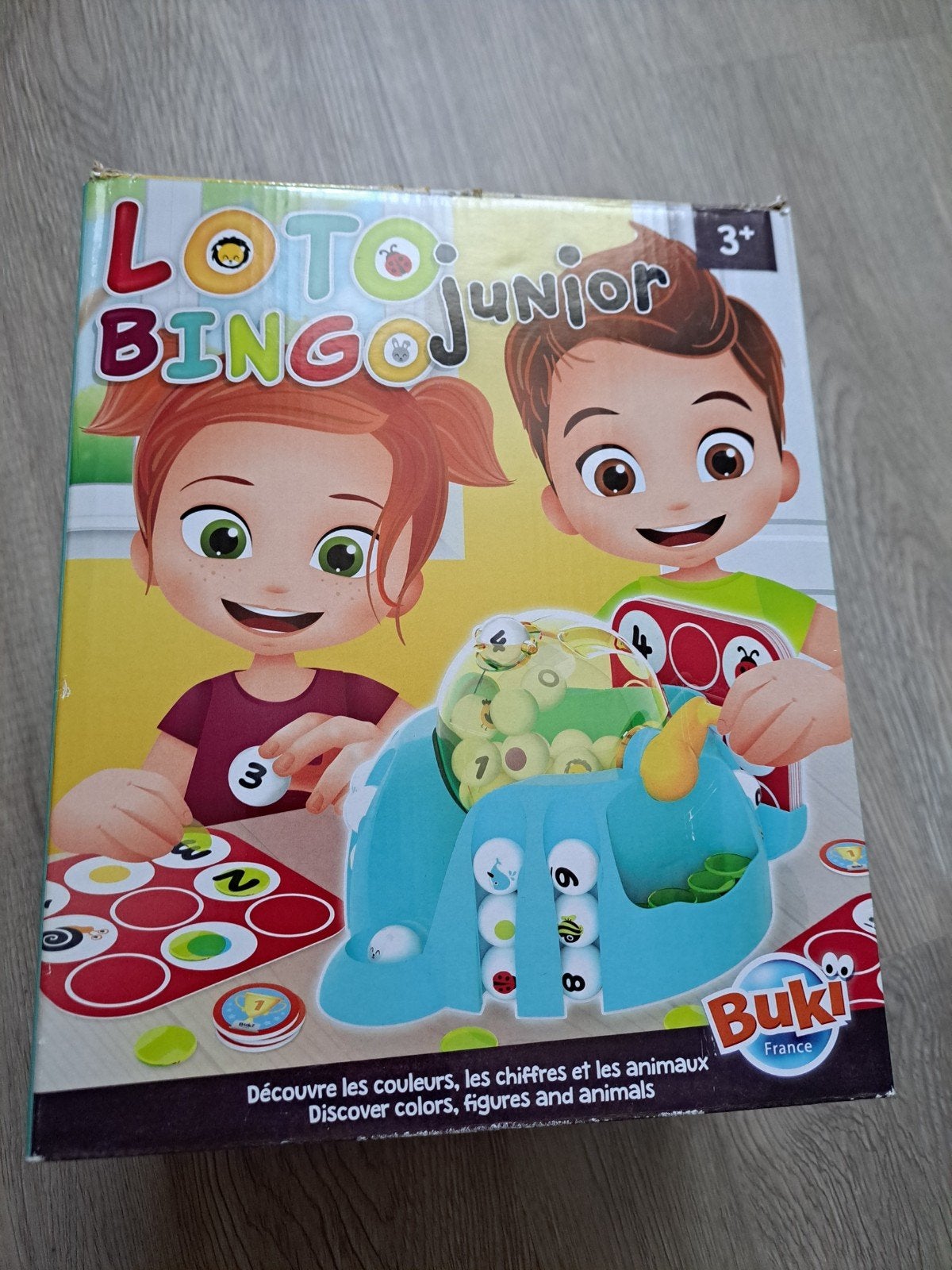 Loto Bingo Junior - Educatief Spel voor Kinderen 3+, Ophalen, Zo goed als nieuw, Taal en Lezen