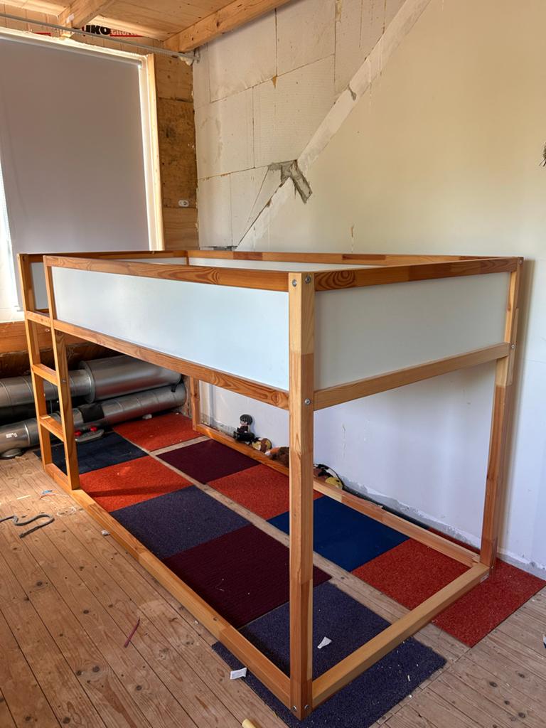 IKEA Kura half hoogslaper voor klusproject (mist onderdelen), Ophalen, 85 tot 100 cm, Gebruikt, Hoogslaper of Stapelbed