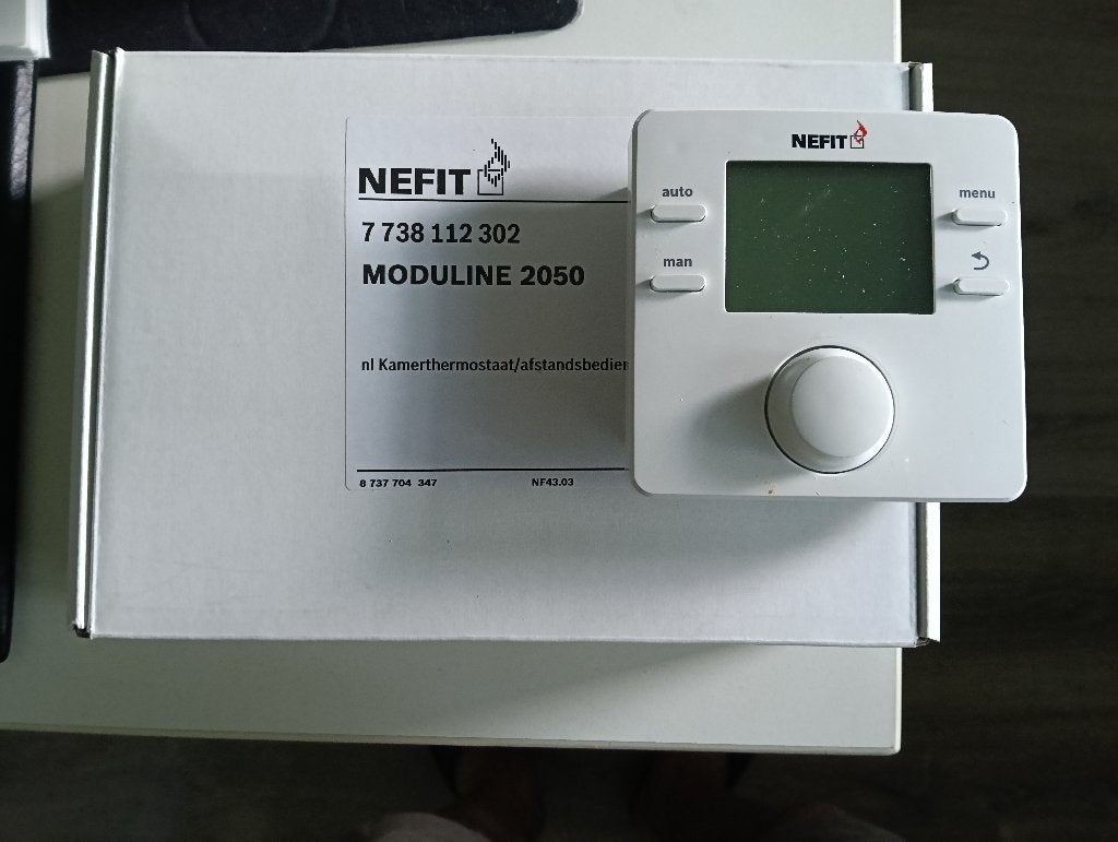 Nefit Modeline 2050 Klok/Kamerthermostaat, Ophalen of Verzenden, Slimme thermostaat