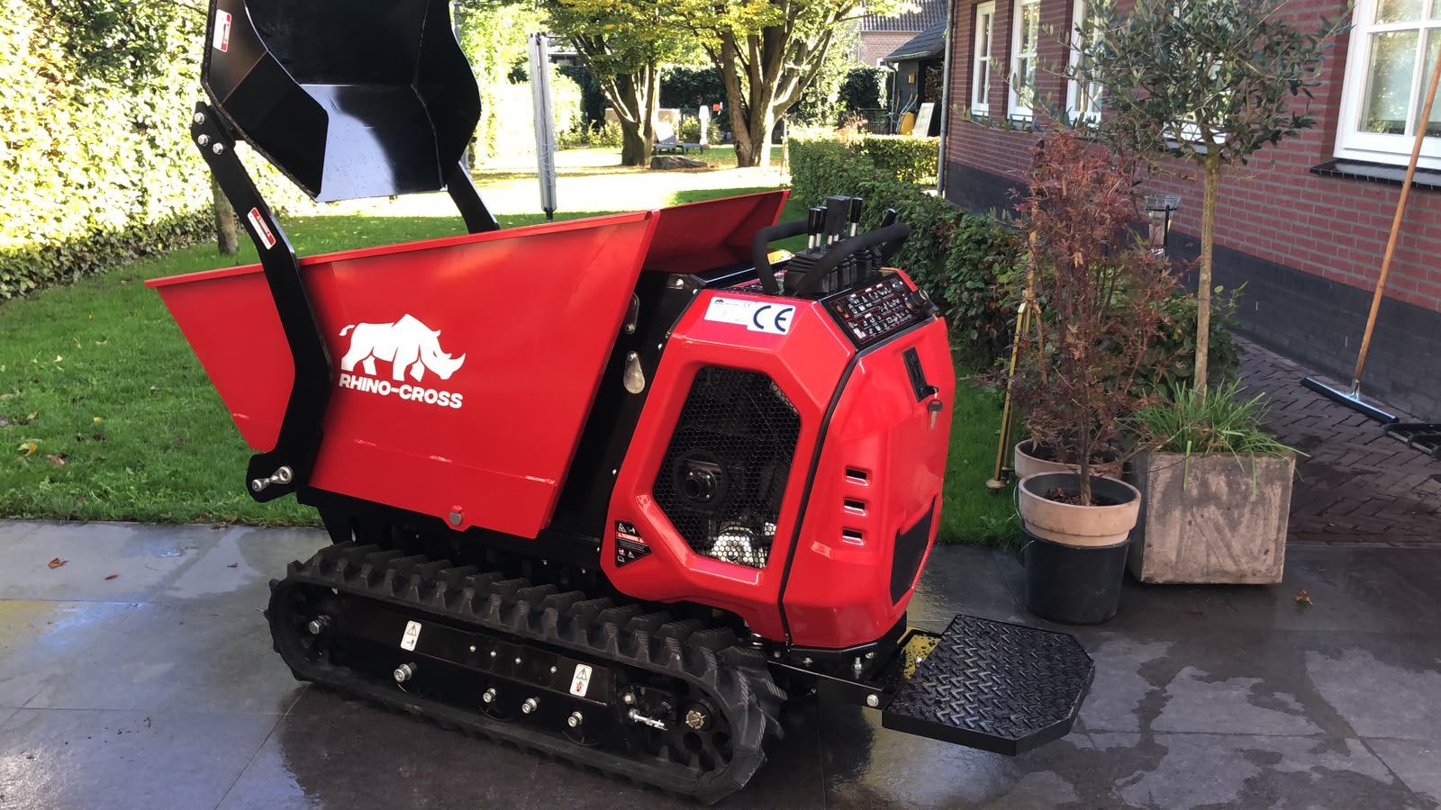 Rupsdumper hoogkieper, Ophalen of Verzenden, Zo goed als nieuw