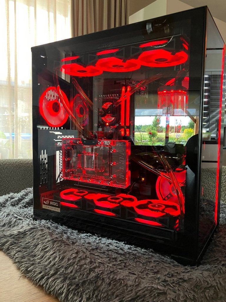 HIGH END CUSTOM WATERCOOLED PC i9-14900KS / RTX 4090 / 32GB, Ophalen, 32 GB, Zo goed als nieuw, 2 TB