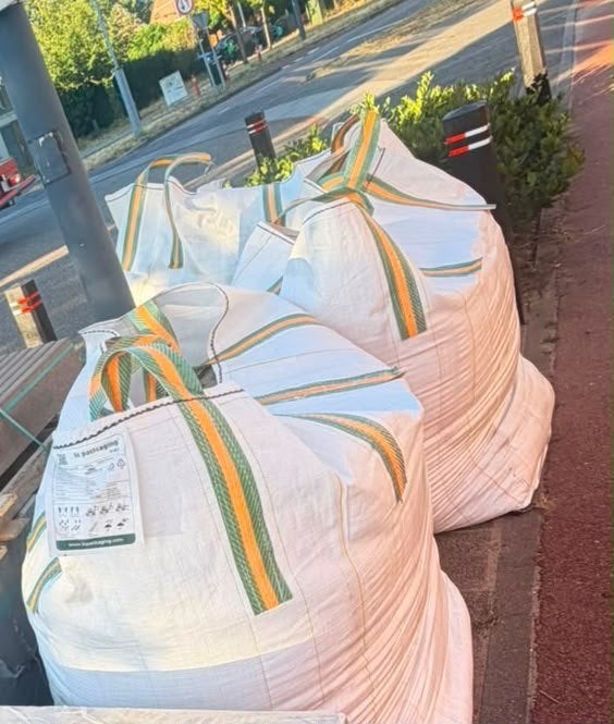 Ophoogzand Excluton – bigbag 800 liter – ongebruikt, Ophalen, Overige materialen, Overige typen, Nieuw