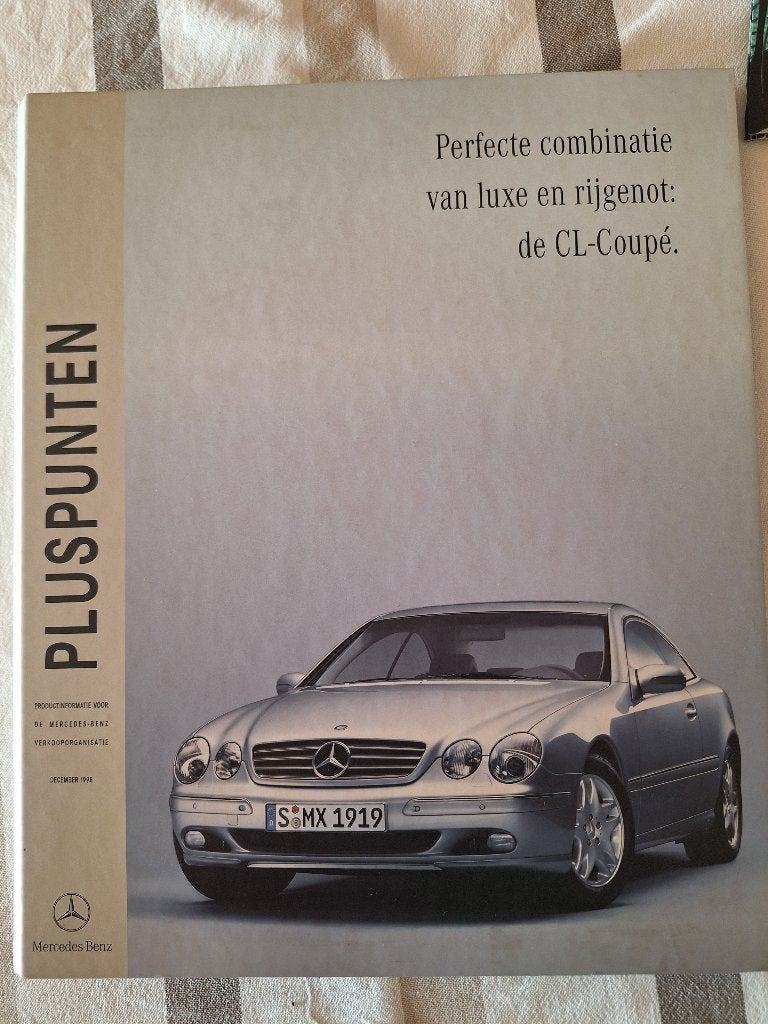 Mercedes S-klasse Coupe CL 500 600 pluspunten  C215, Ophalen of Verzenden, Zo goed als nieuw, Mercedes