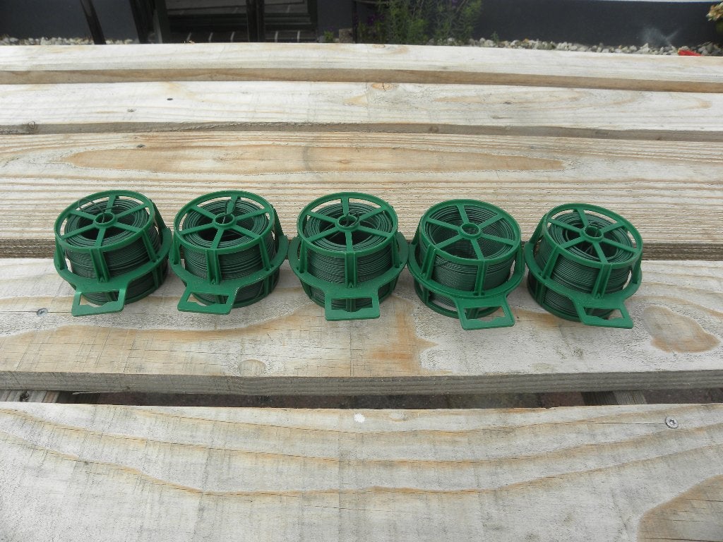 Betafence draad rol groen 1,25 mm 50 m, Tuin en Terras, Gaas en Draad, Ophalen of Verzenden, Nieuw, 20 meter of meer