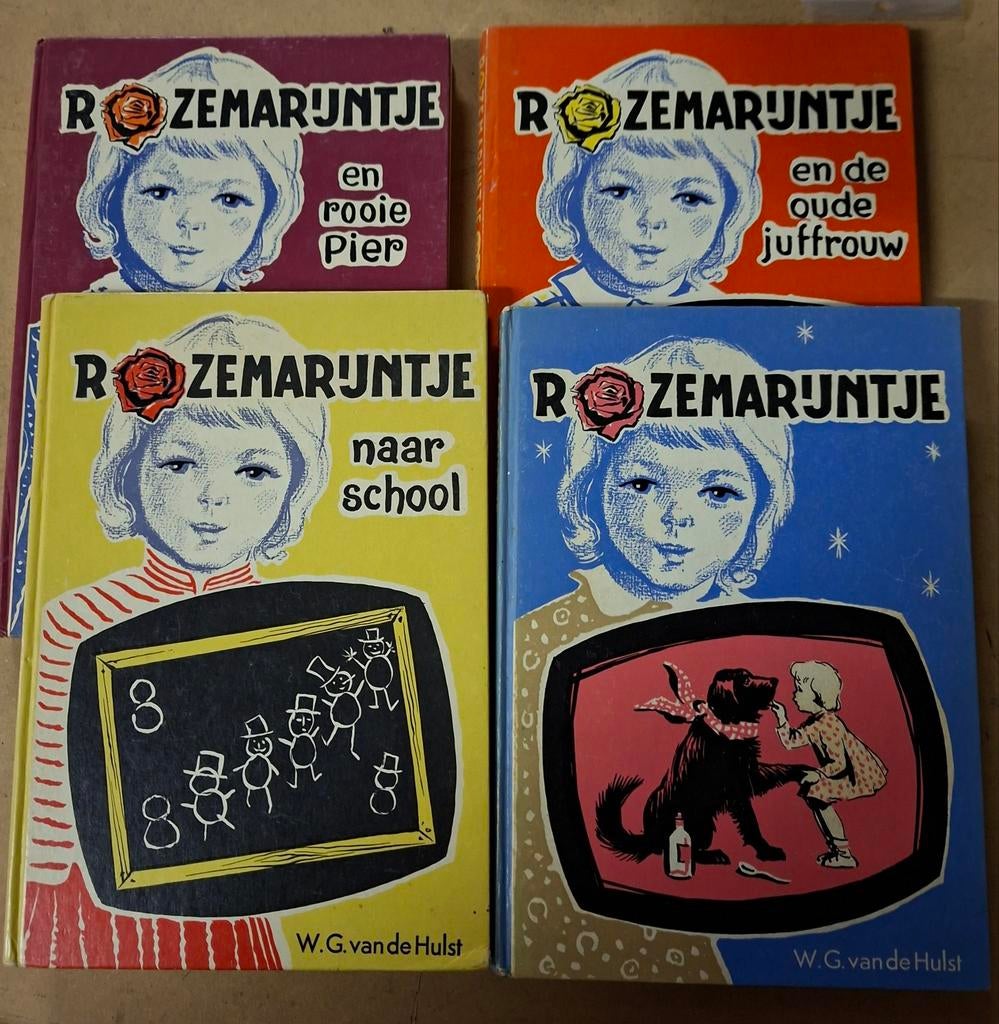 Rozemarijntje Boeken Set - W.G. van de Hulst, Ophalen of Verzenden, Gelezen, W.G. van de Hulst, Fictie algemeen