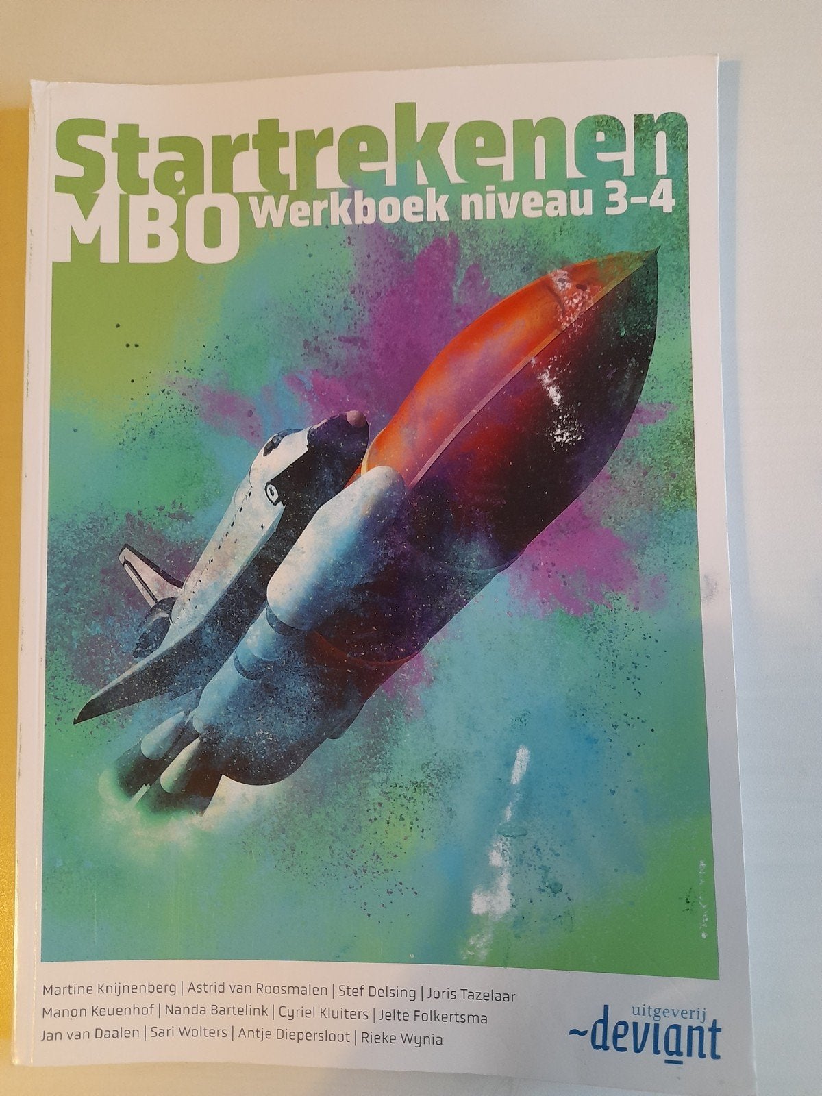 Startrekenen MBO werkboek niveau 3-4, Stef Delsing; Jan van Daalen; Rieke Wynia; Joris Tazelaar; Sa..., Ophalen of Verzenden, Zo goed als nieuw