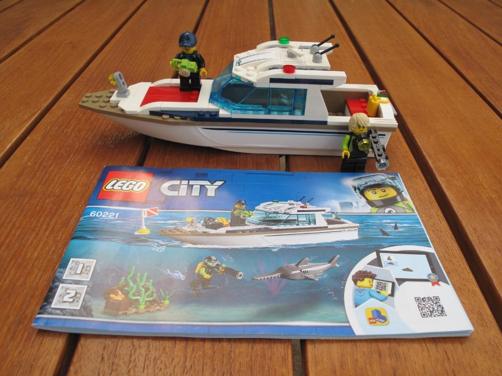 Lego city - Duikjacht - 60221, City, Lego, Nieuw, Inclusief minifiguren